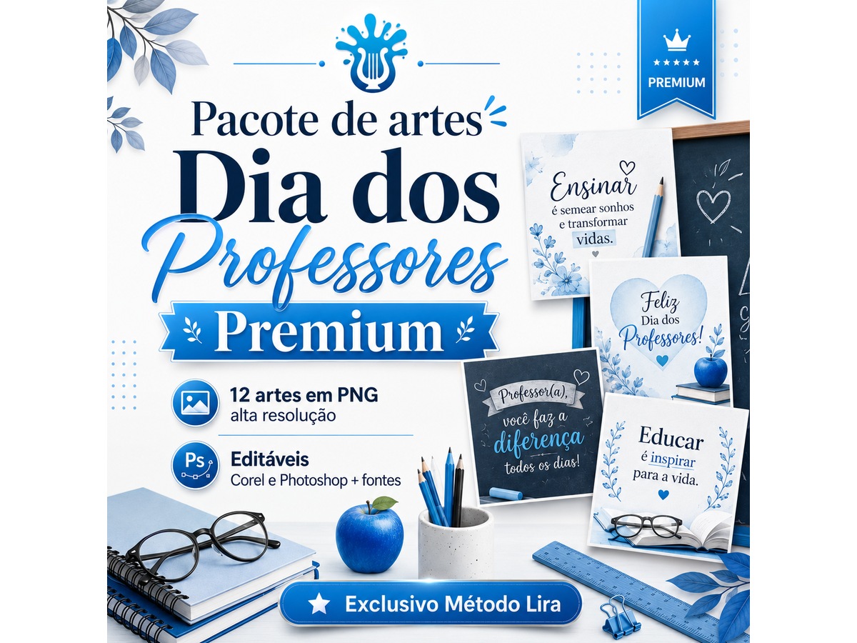 PACOTE DE ARTES DIA DOS PROFESSORES