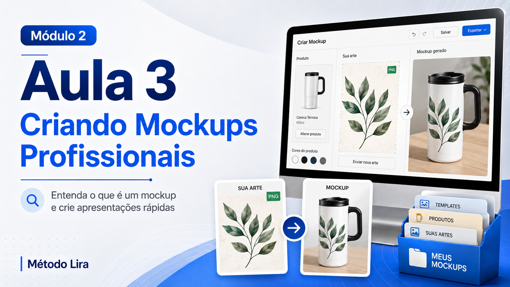 Como Criar Mockups Realistas e Profissionais