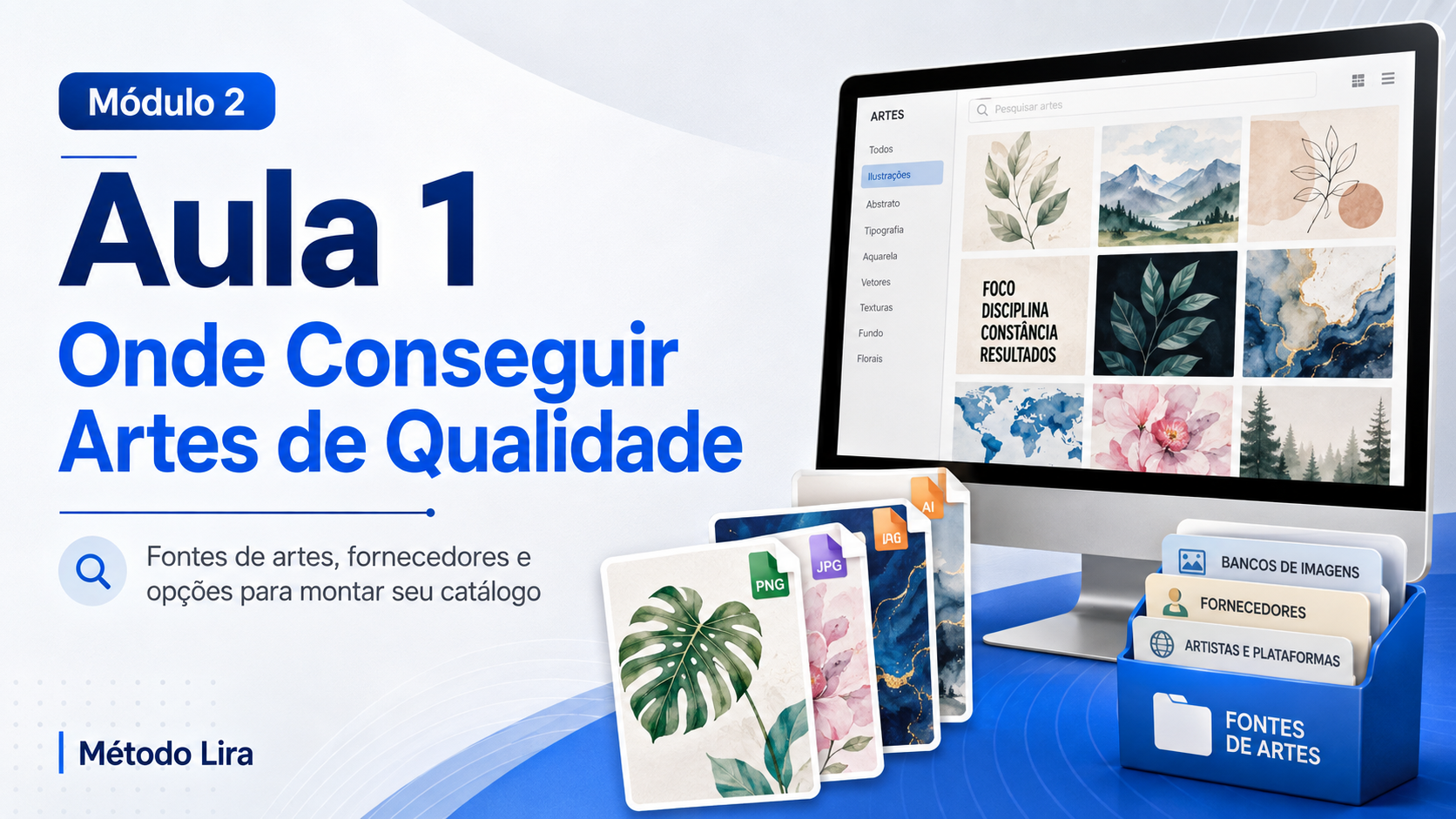 Como escolher artes de alta qualidade